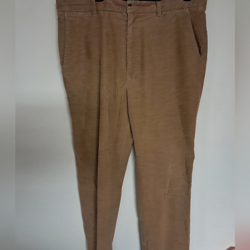 Tommy Hilfiger Corduroy Pants 2000s Y2K Men’s 36x30 Light Brown – Vintage Style